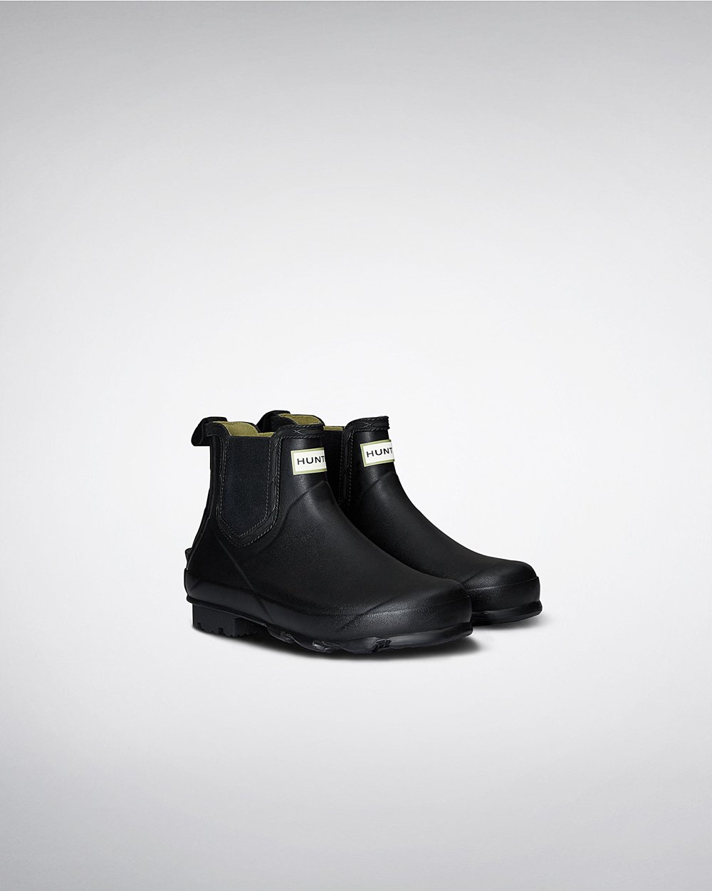 Chelsea Boots Herr - Hunter Norris Field - Svarta - 490631-ZWO